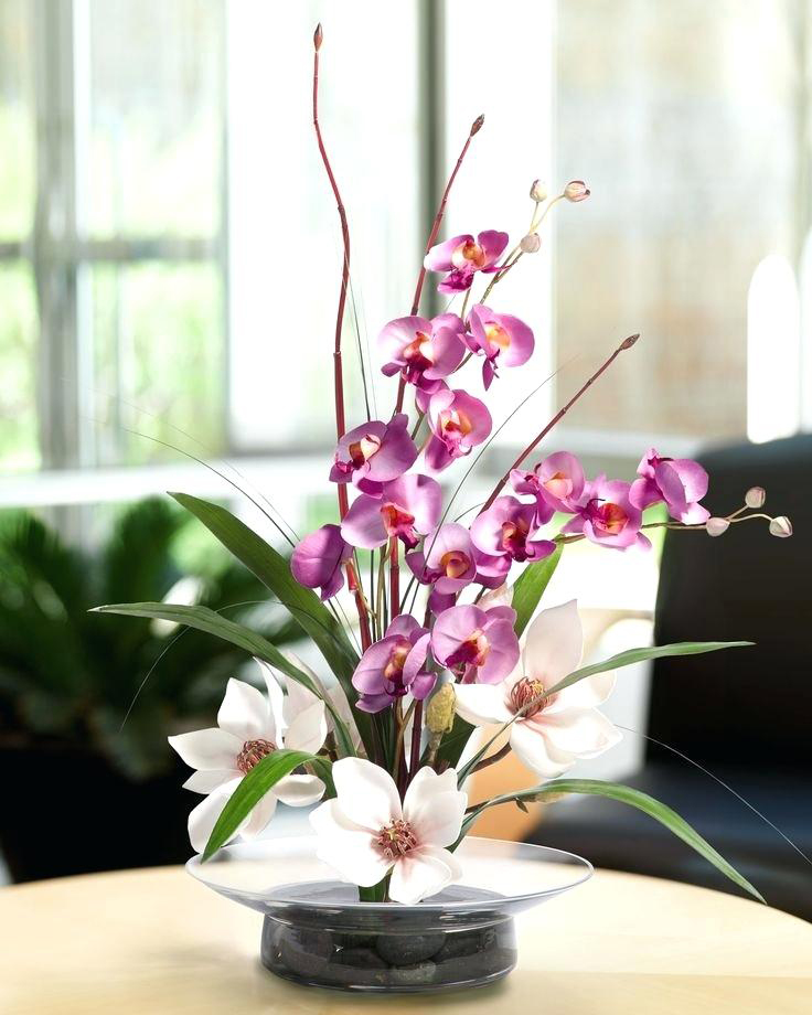 Orkide masa aranjman yapay
